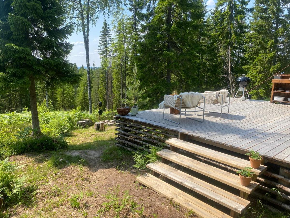 Glamping Tent With Amazing View In The Forest Torsby Zewnętrze zdjęcie